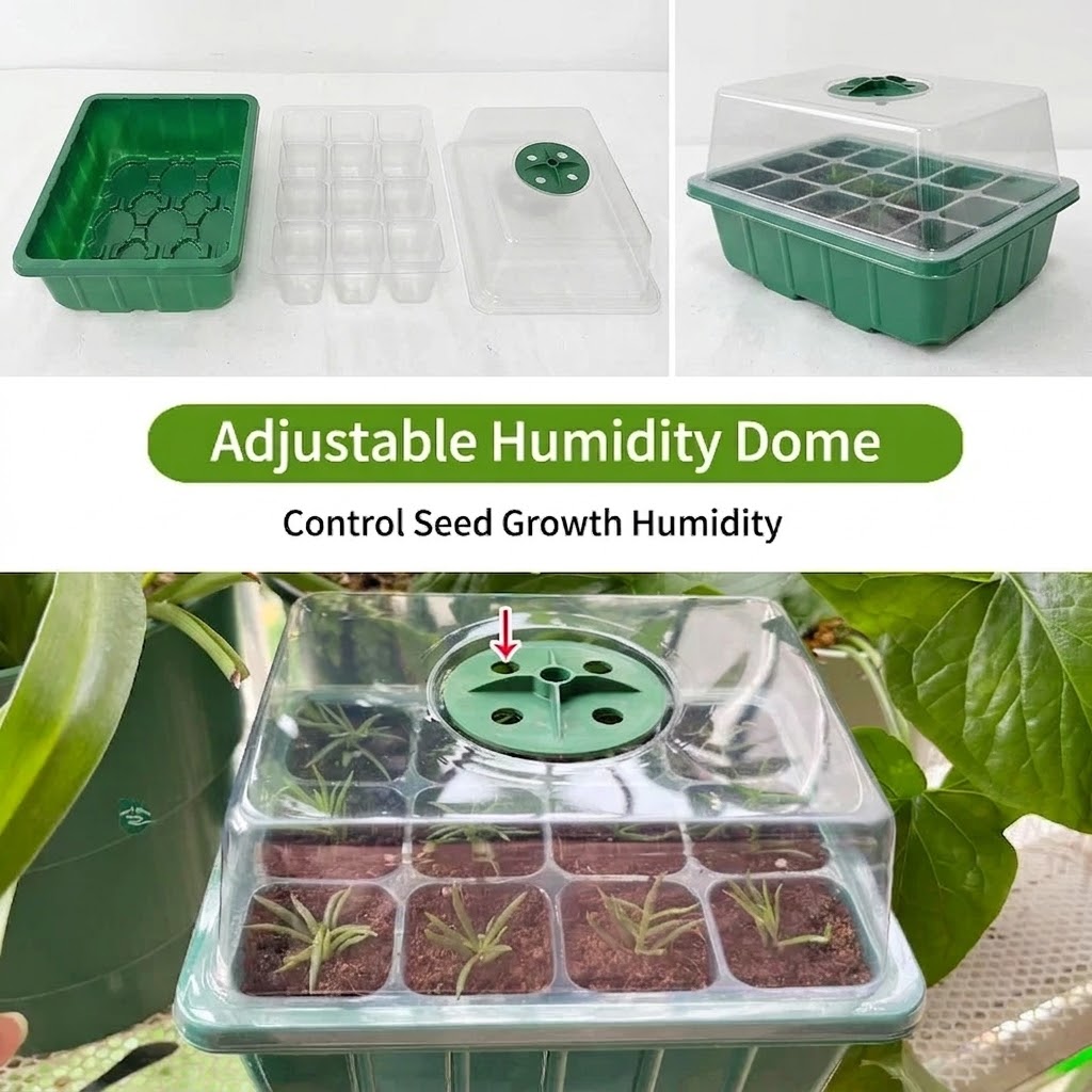 Seed Starter Tray - Seed Starter Tray with Plant Light