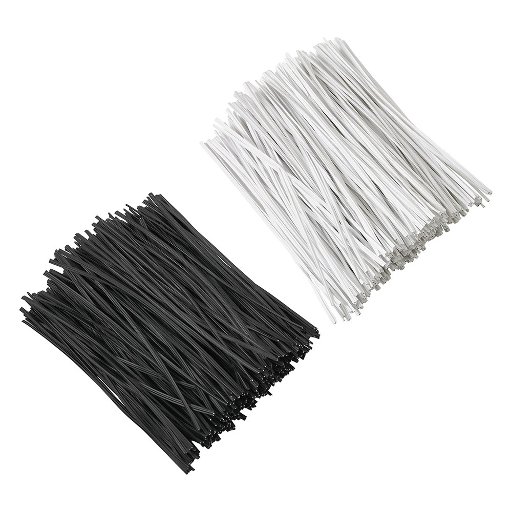 Indoor Herb Garden - 100Pcs BK WH Oblate Iron Wire