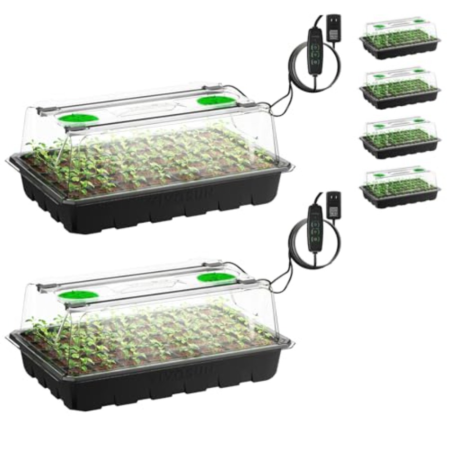 Seed Starter Tray - 6-Pack Seed Starter Trays for indoor