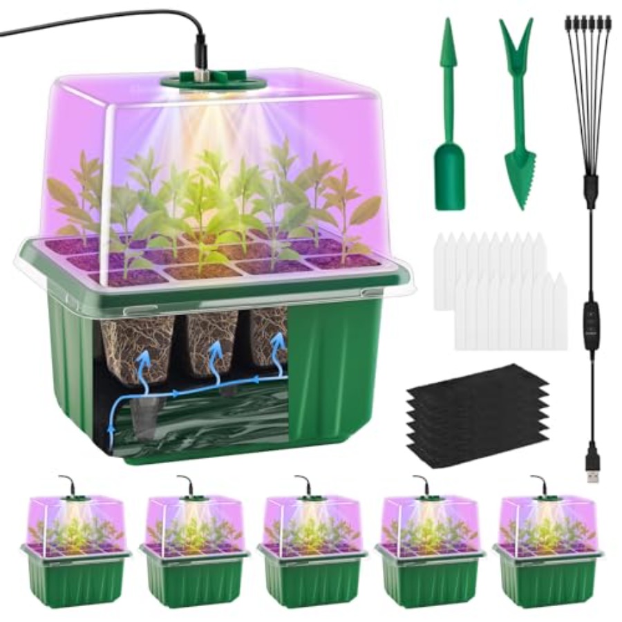Seed Starter Tray - Seed Starter Tray with Light 6