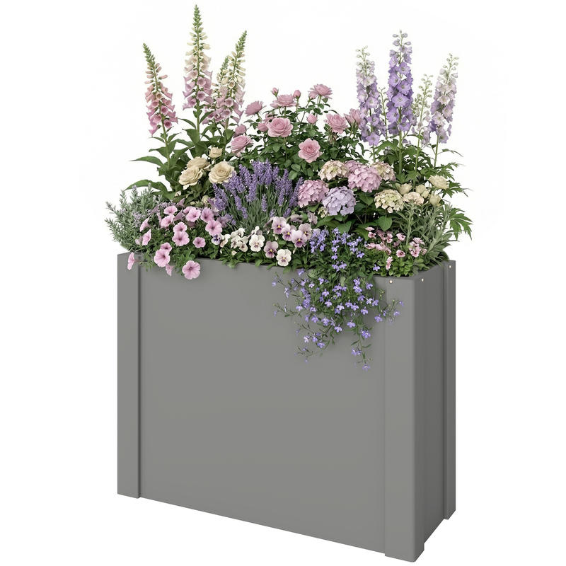Garden Gloves - Outsunny Raised Garden Bed Galvanized Planter