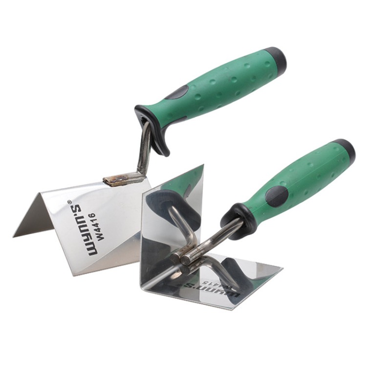 Trowel Garden Tools - Corner Tool，Stainless Steel Drywall Trowel with