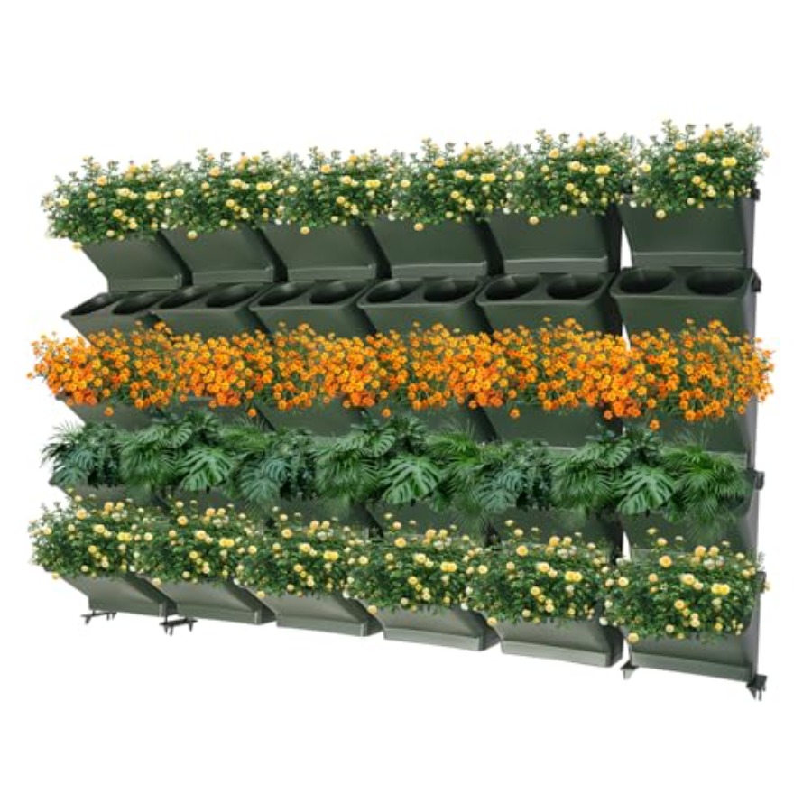 Self Watering Planter - Vertical Wall Planter For Balcony And