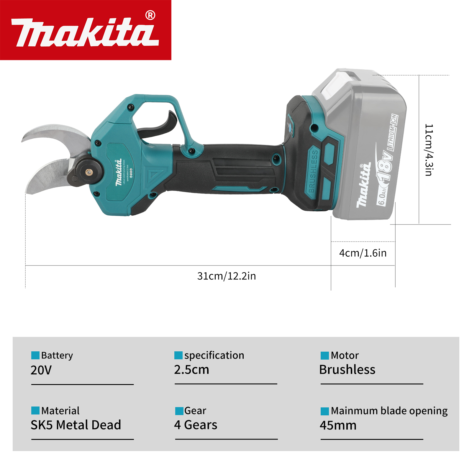 Cordless Electric Pruning Shea - Pruning Shears review and price