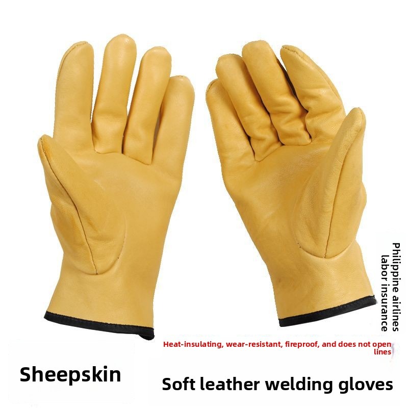 a pair Work Gloves Sheepskin L - Garden Gloves review and price