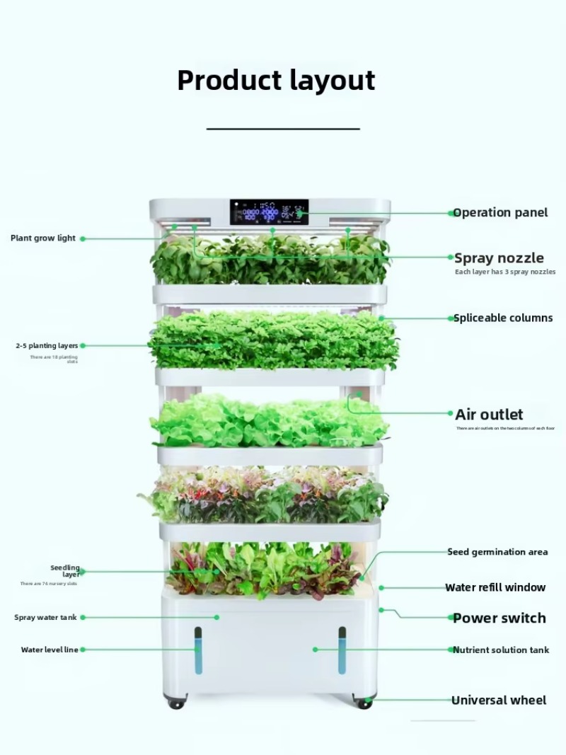 Intelligent soilless cultivati - Vertical Planter review and price
