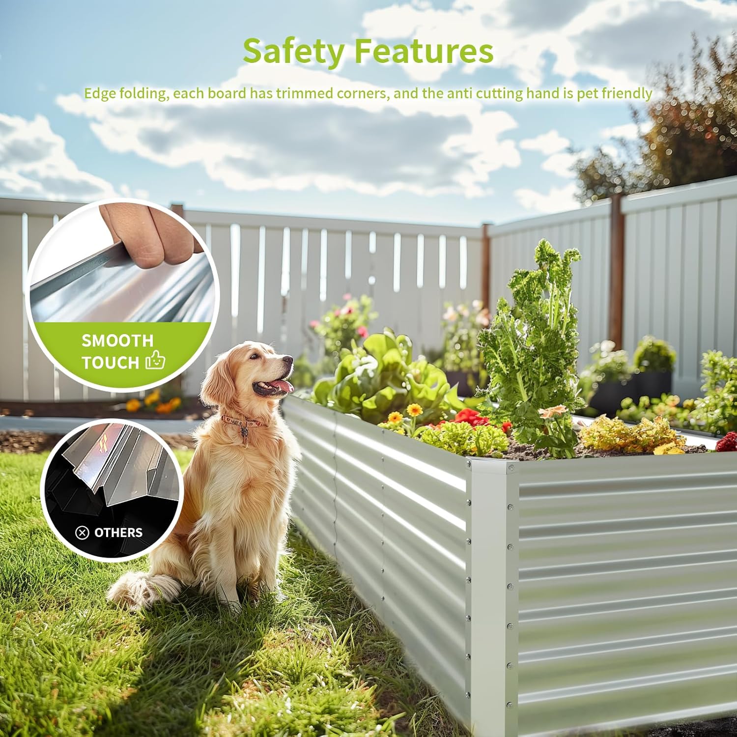 Outdoor Galvanized Raised Gard - Raised Garden Bed review and price