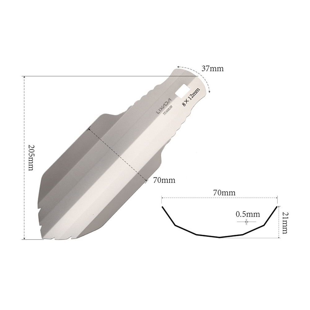 Lixada Titanium Garden Hand Sh - Trowel Garden Tools review and price