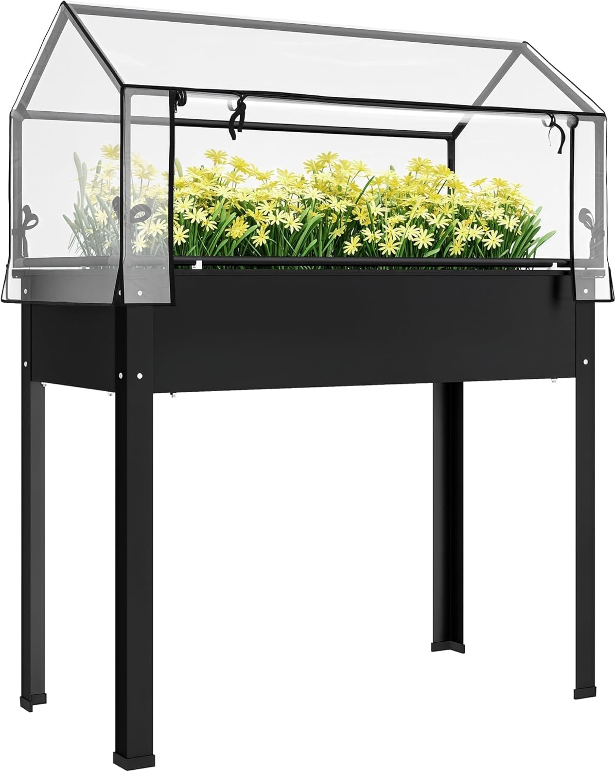 Outdoor Use - Black Raised Gar - Raised Garden Bed review and price