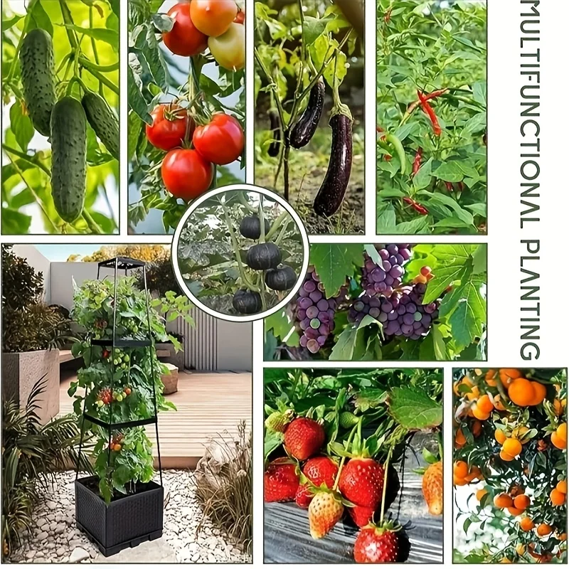 Tomato tower with self waterin - Indoor Herb Garden review and price