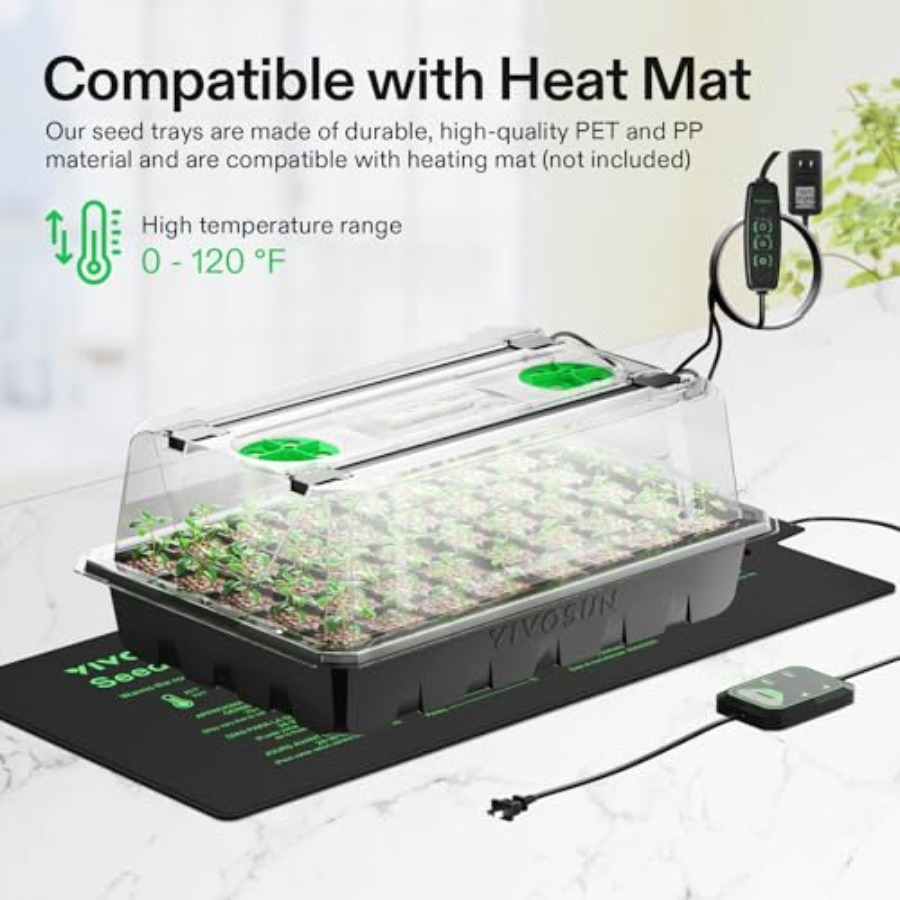6-Pack Seed Starter Trays for  - Seed Starter Tray review and price