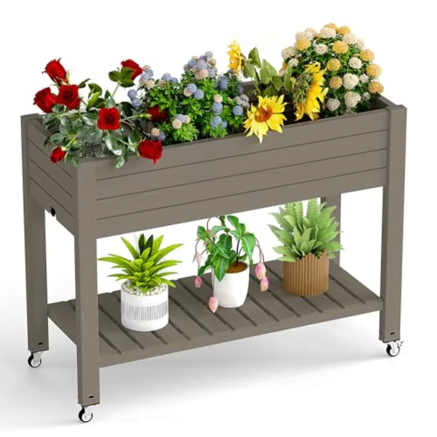 Raised Garden Bed with Legs, 3 - Self Watering Planter review and price