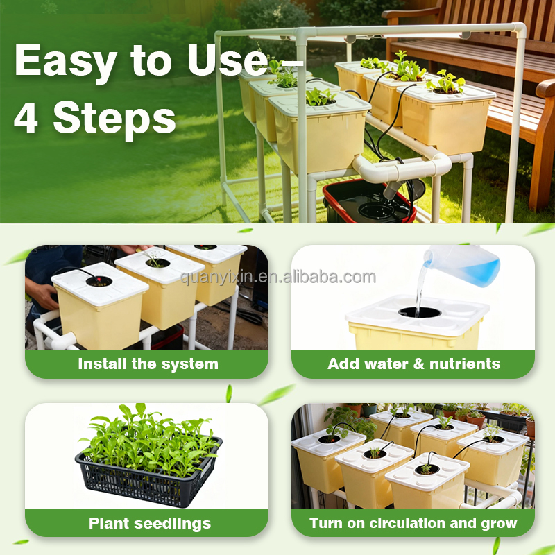 Dutch Bucket Hydroponic System - Hydroponic Kit review and price