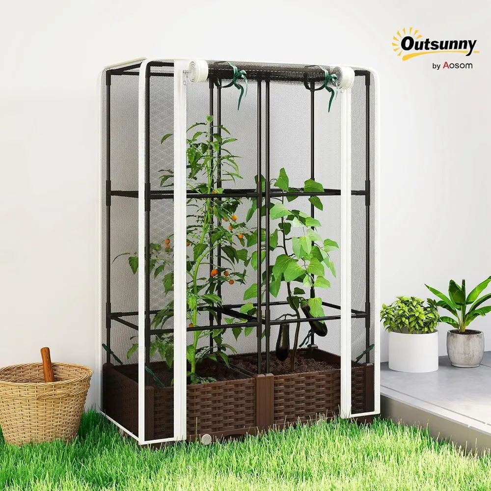 Elevated Garden Bed with Trell - Self Watering Planter review and price