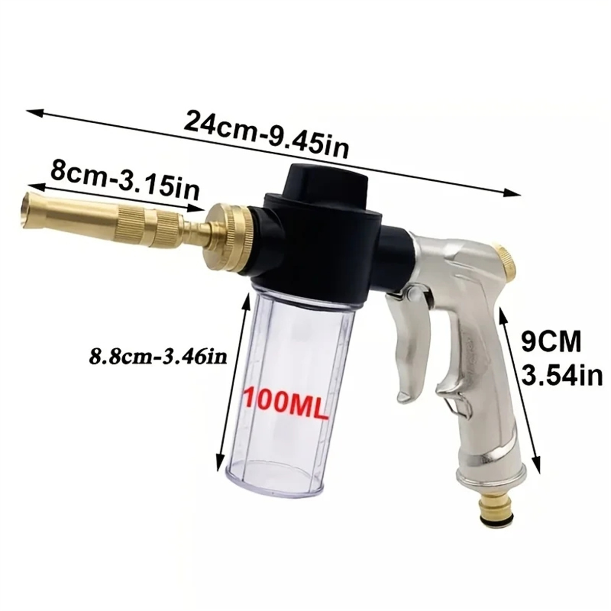 High Pressure Spray Water Gun  - Trowel Garden Tools review and price
