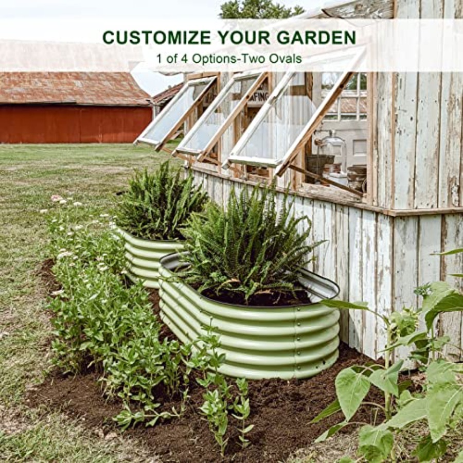 Outdoor modular galvanized ste - Raised Garden Bed review and price