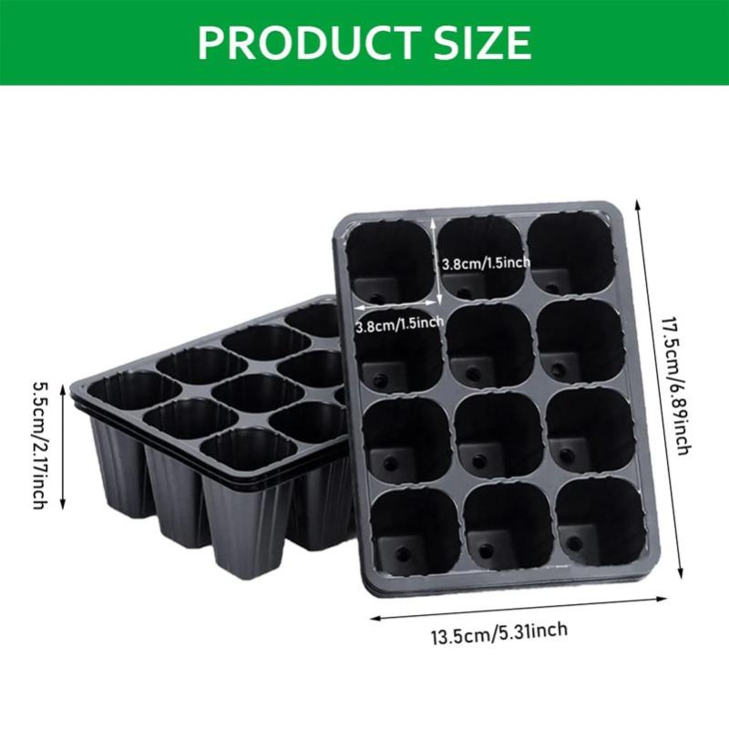 12 Holes Vegetable Seedling Po - Seed Starter Tray review and price