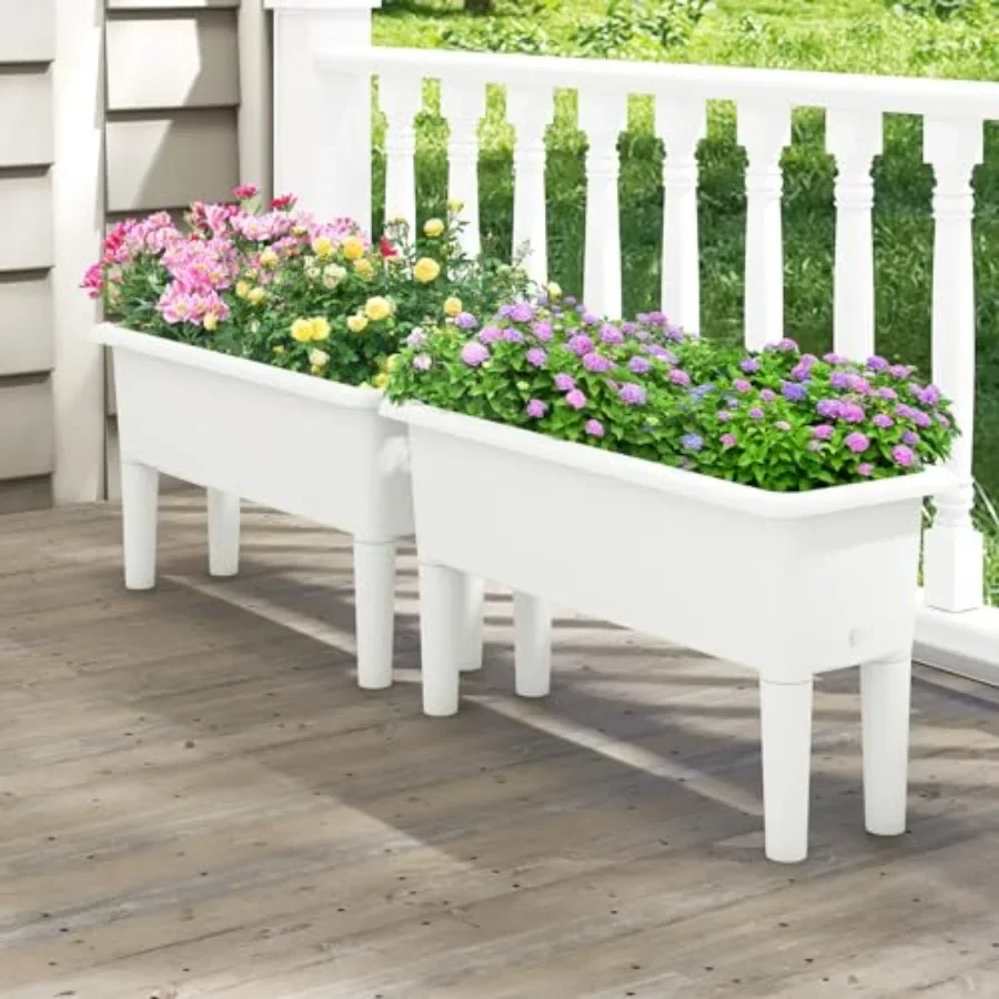 Raised Garden Beds Outdoor Set - Self Watering Planter review and price