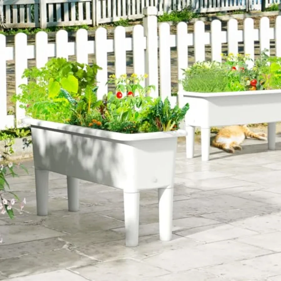 Raised Garden Beds Outdoor Set - Self Watering Planter review and price