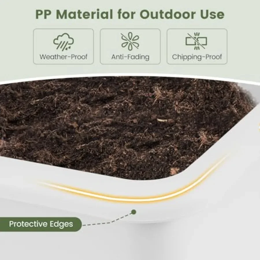 Raised Garden Beds Outdoor Set - Self Watering Planter review and price