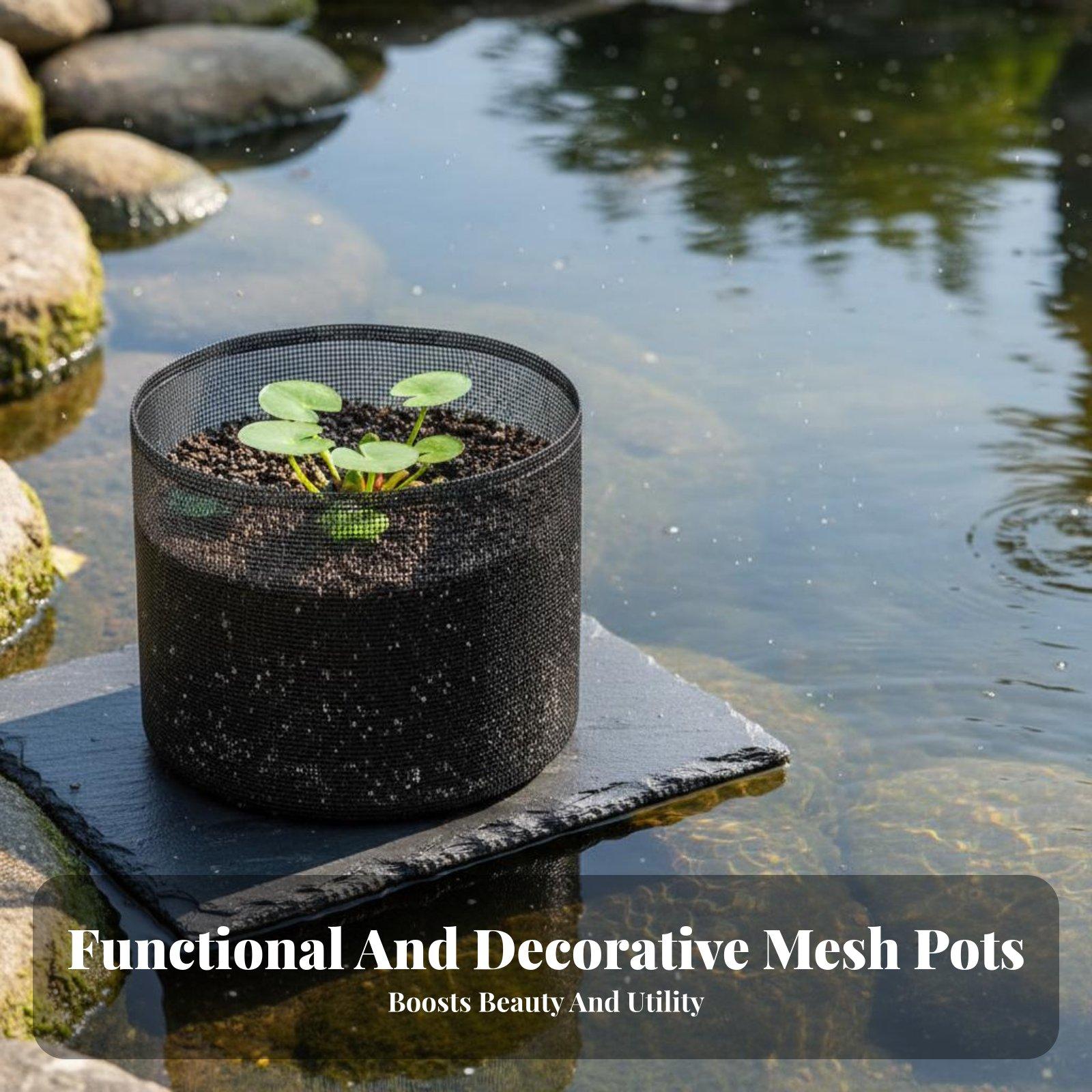 4 Piece Water Lily Planting Po - Grow Bag review and price