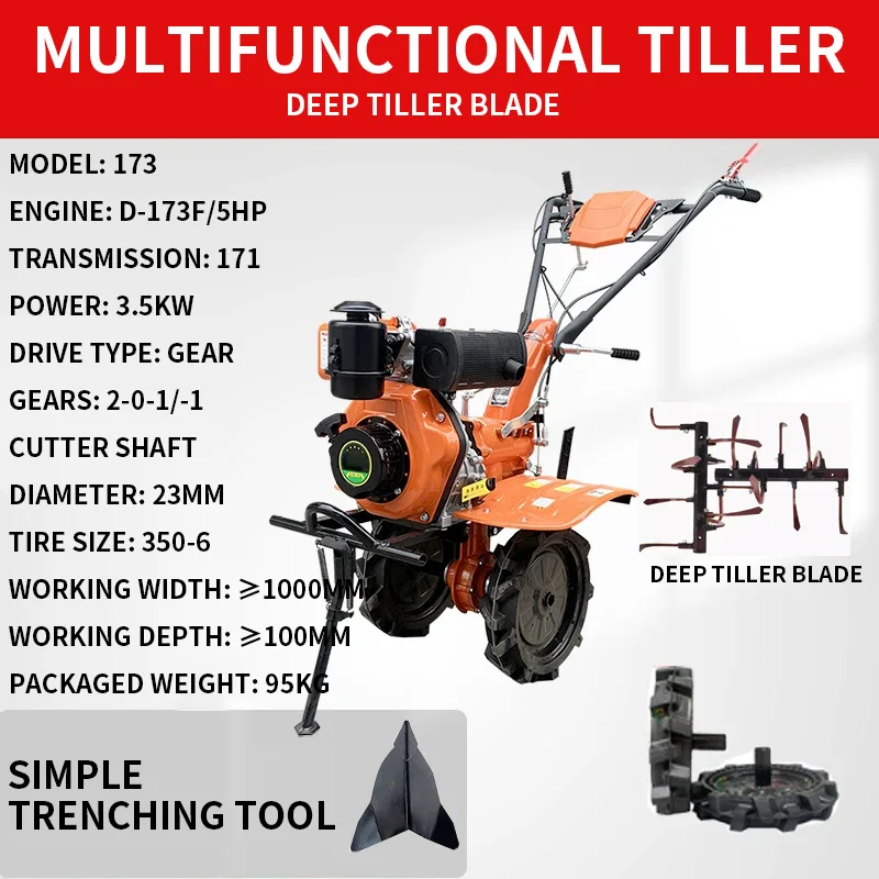 Mini Tiller/Rotary Tiller—Mult - Pruning Shears review and price