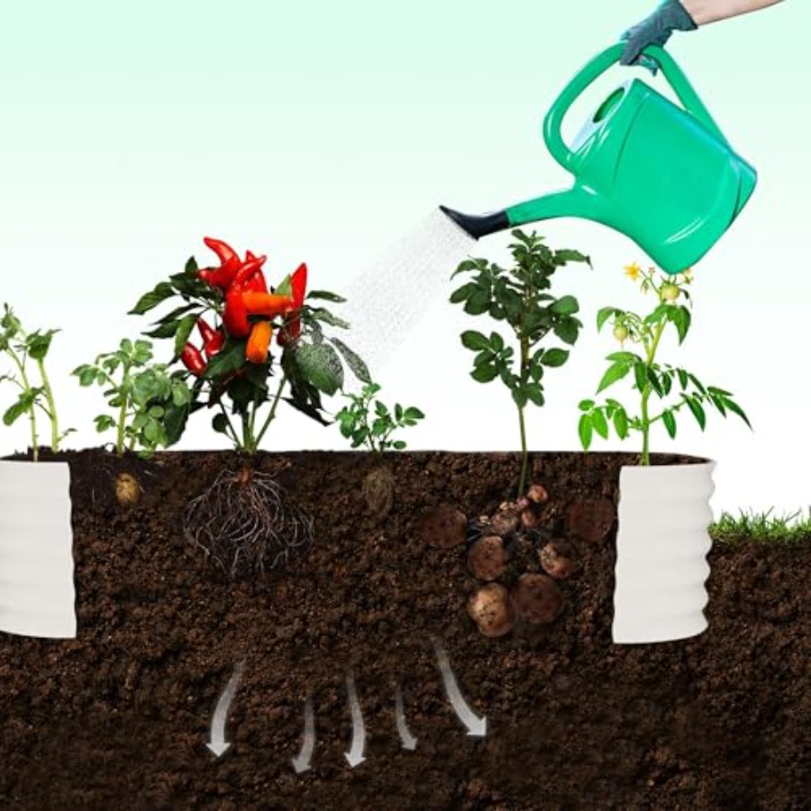 Galvanized Raised Garden Bed w - Raised Garden Bed review and price