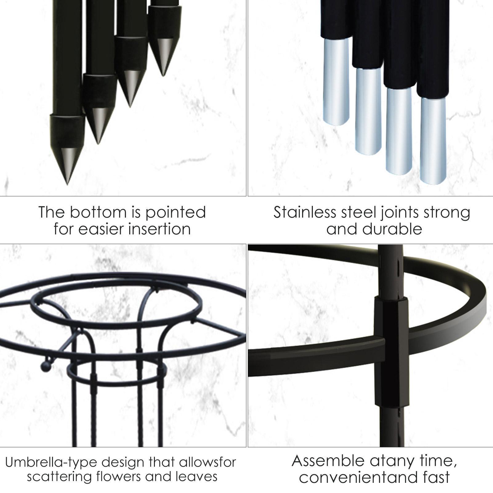 Garden Trellis Umbrella Tower  - Vertical Planter review and price