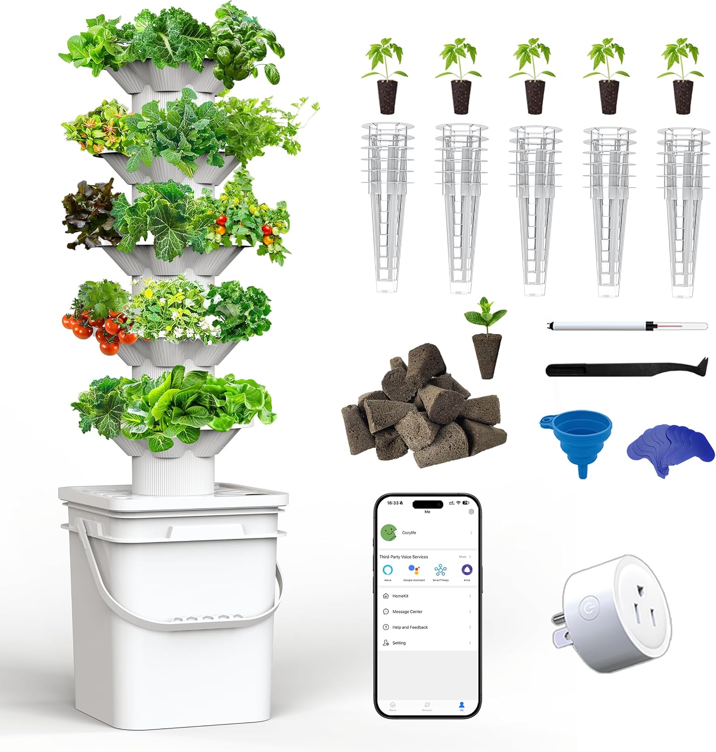 Hydroponics Growing System Kit - Hydroponic Kit review and price