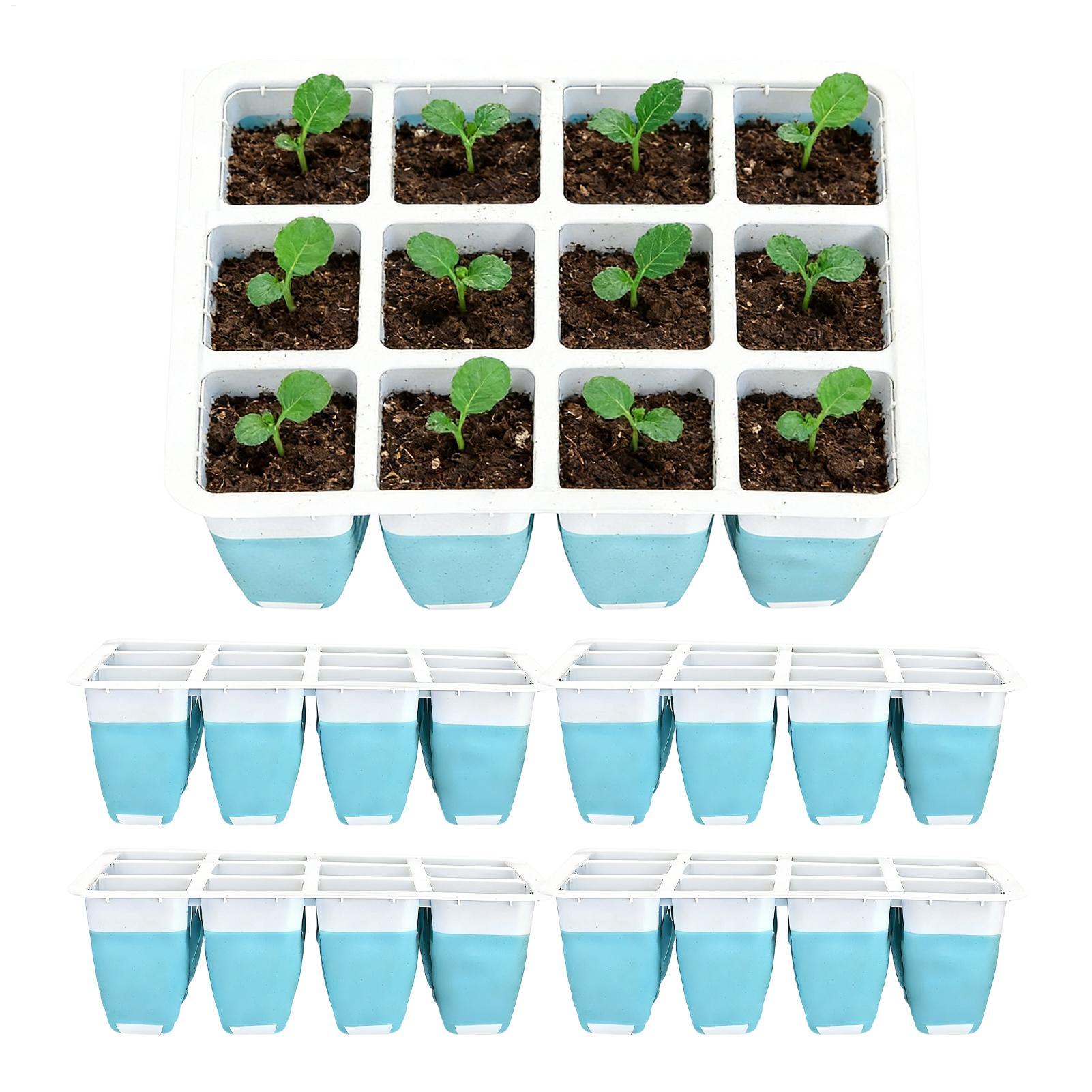 5 Pack Silicone Seed Starter T - Seed Starter Tray review and price