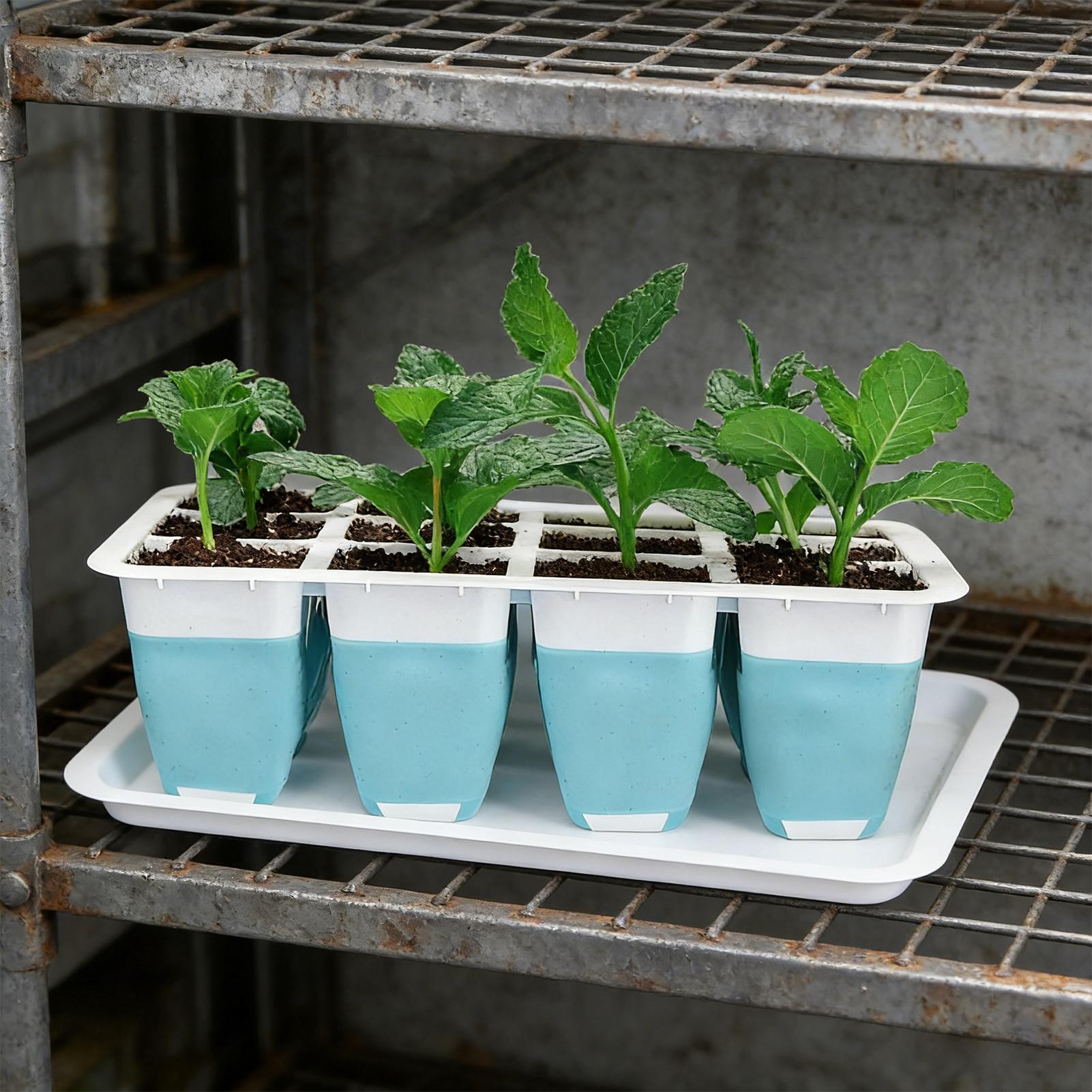5 Pack Silicone Seed Starter T - Seed Starter Tray review and price