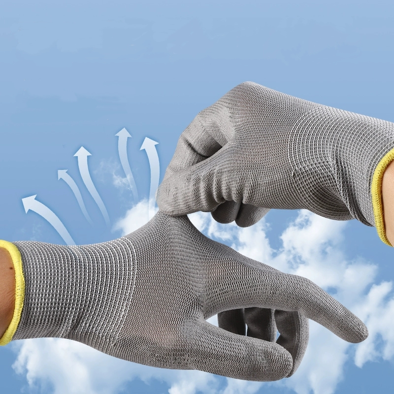 20PCS Safety Work Gloves PU Pa - Garden Gloves review and price