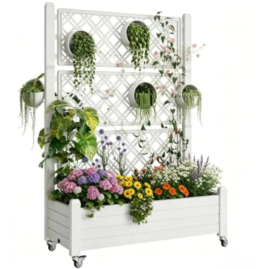 Trellis Raised Garden Bed, Sel - Self Watering Planter review and price