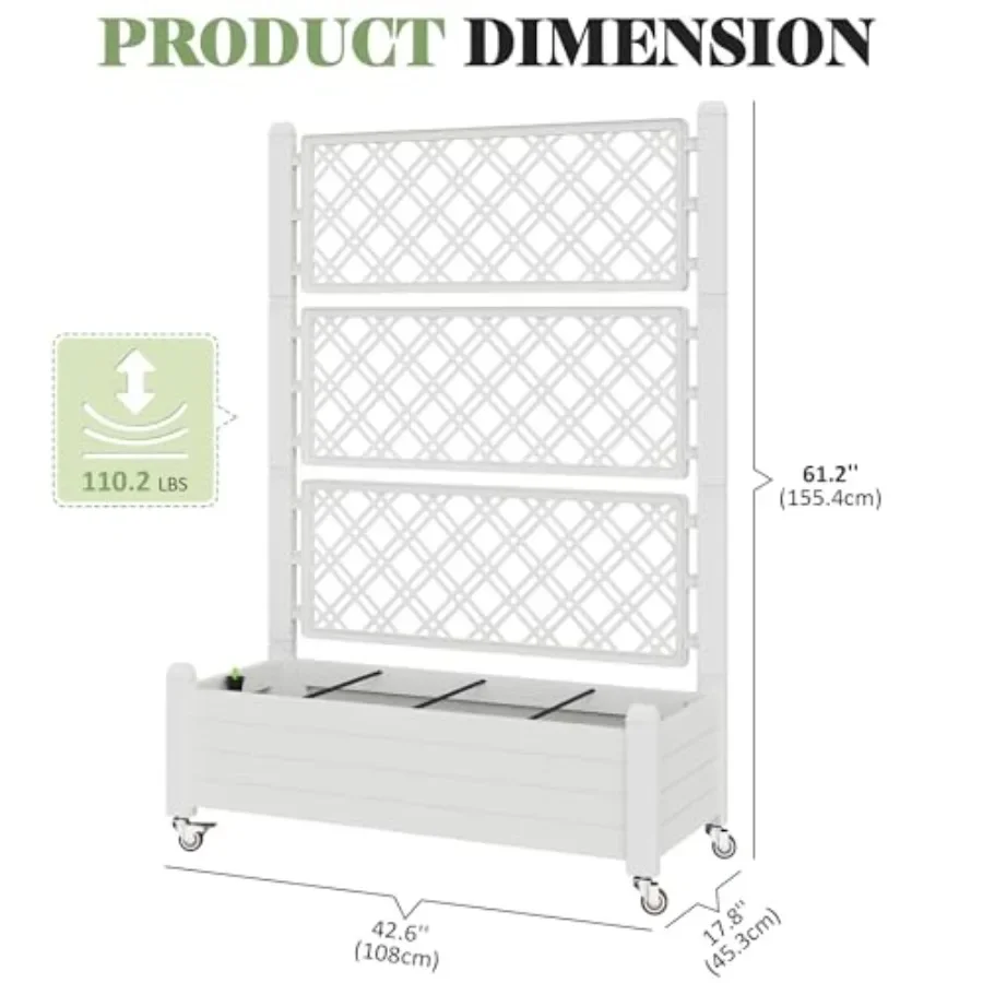 Trellis Raised Garden Bed, Sel - Self Watering Planter review and price