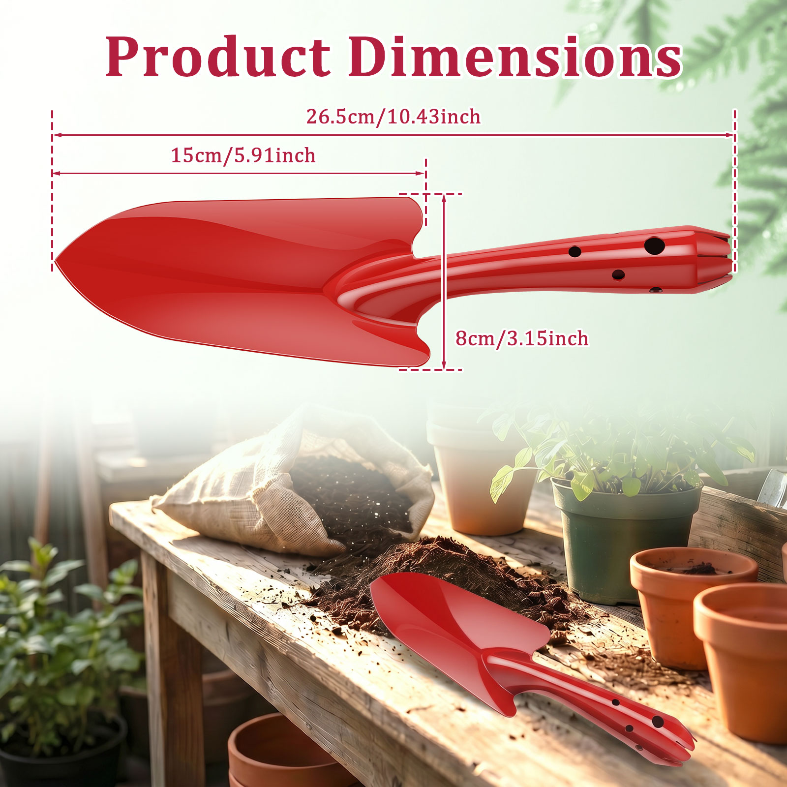 Garden Trowel Rust Resistant M - Trowel Garden Tools review and price