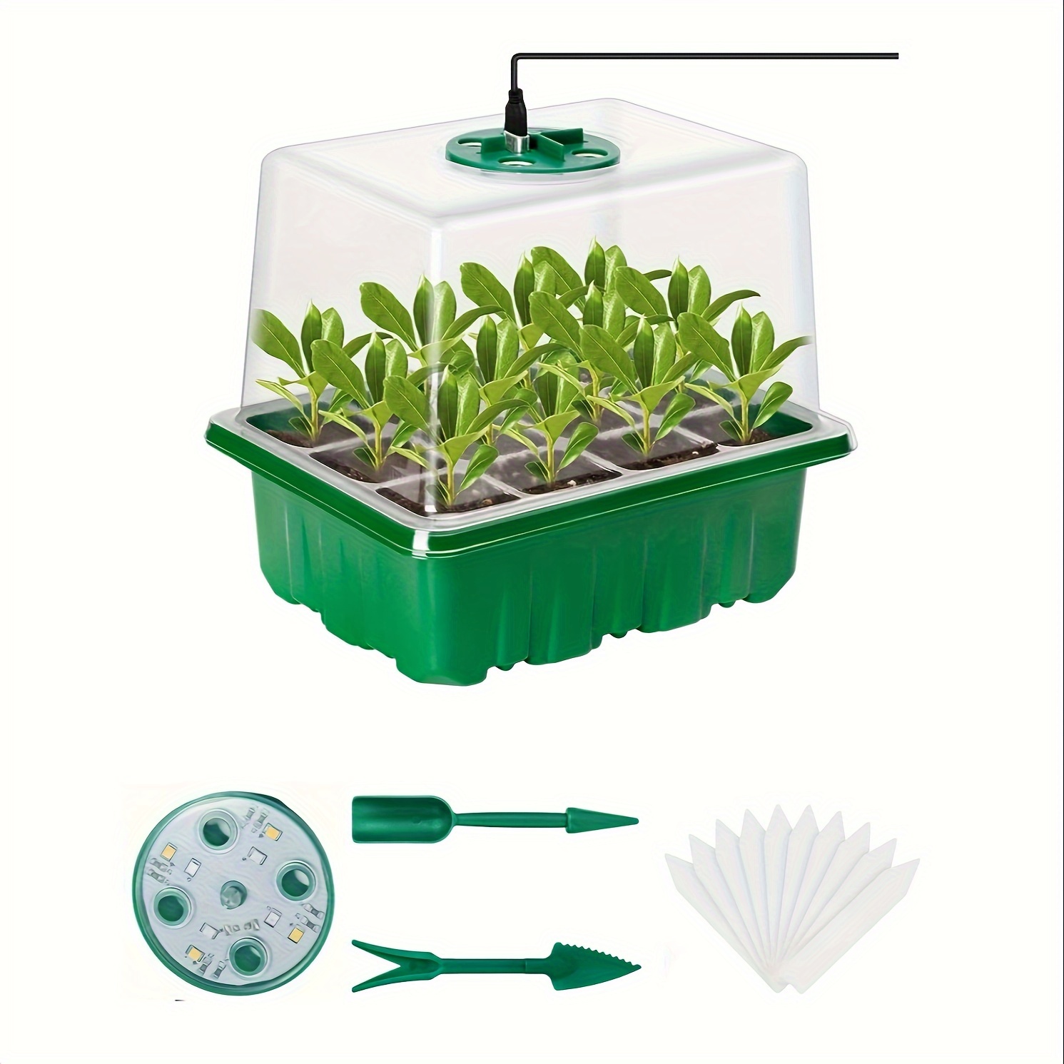 Seedling Starter Kit - 1/2/3 S - Grow Light Led review and price