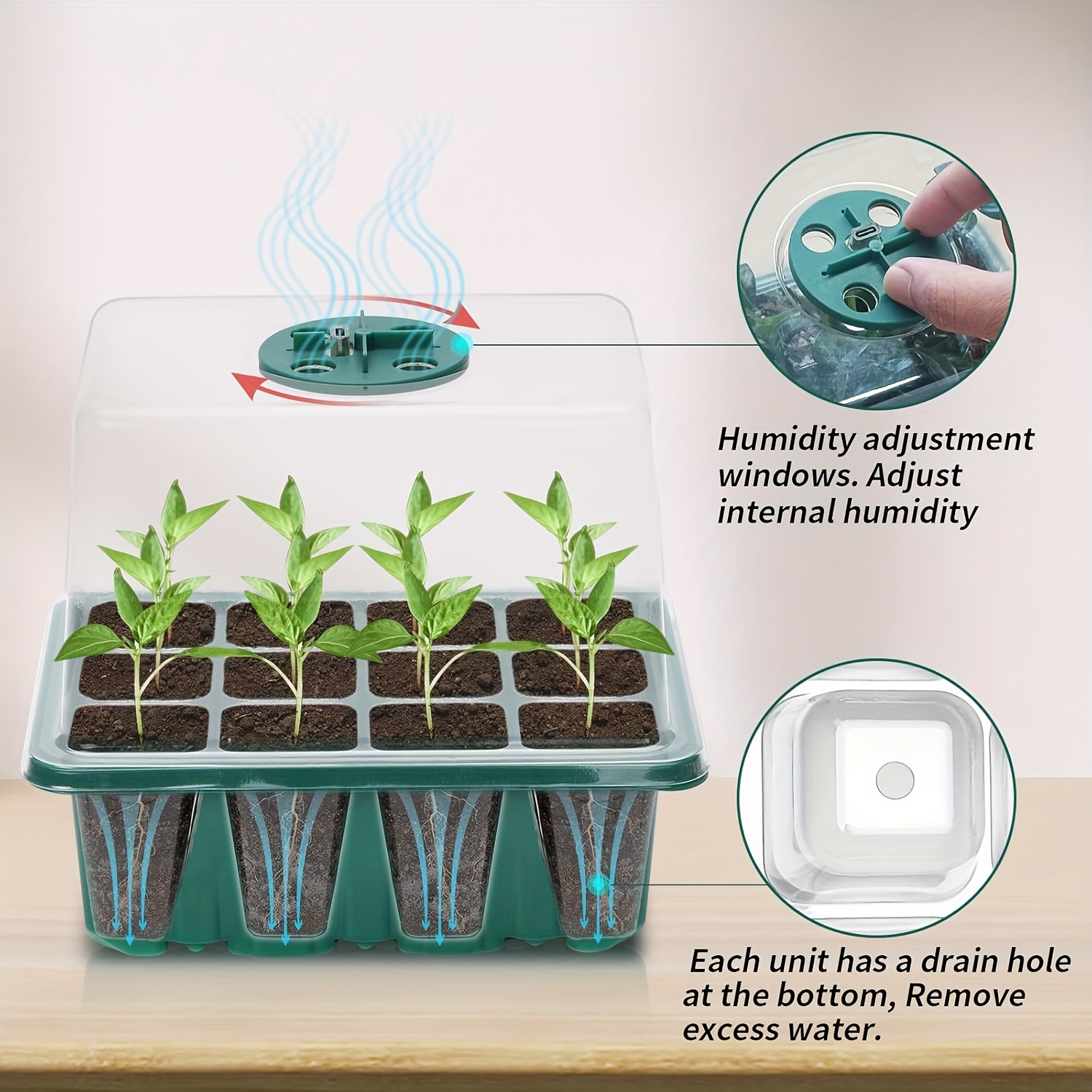 Seedling Starter Kit - 1/2/3 S - Grow Light Led review and price