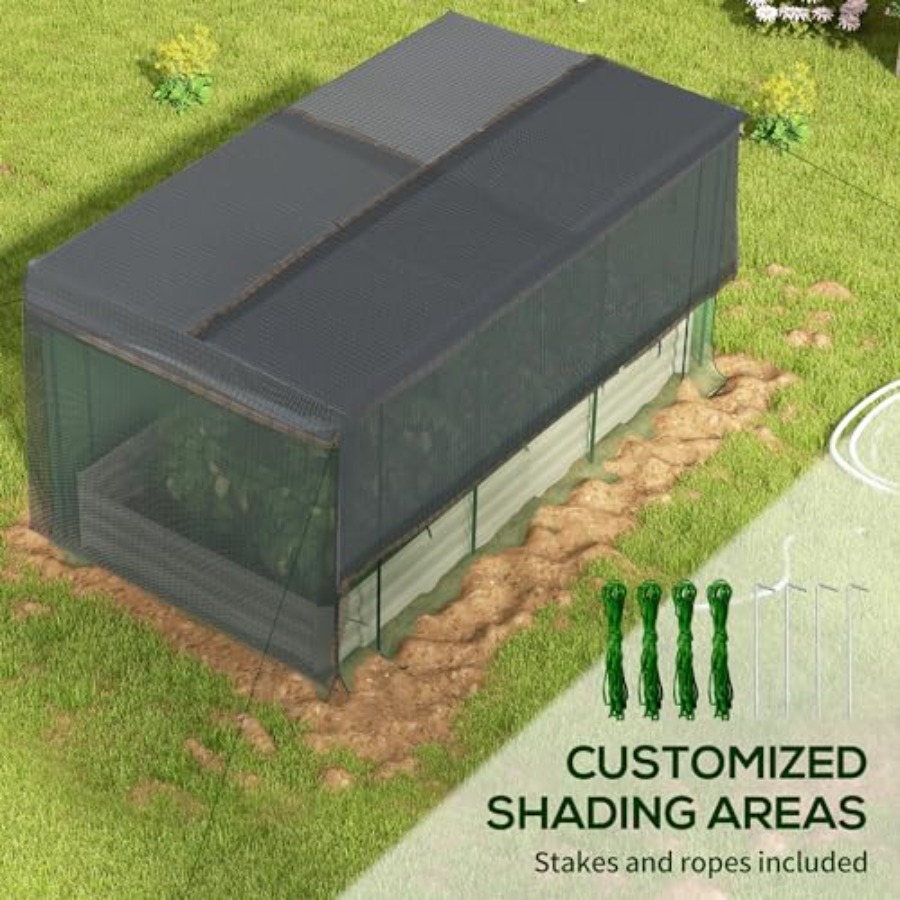 7.3 x 3.4 x 1 ft Galvanized Ra - Raised Garden Bed review and price