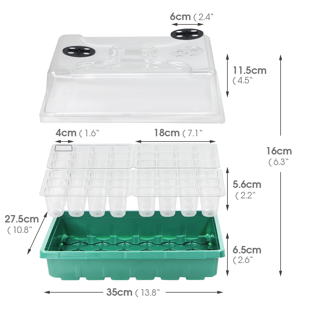 Warm Seedlings Box Heating Mat - Seed Starter Tray review and price