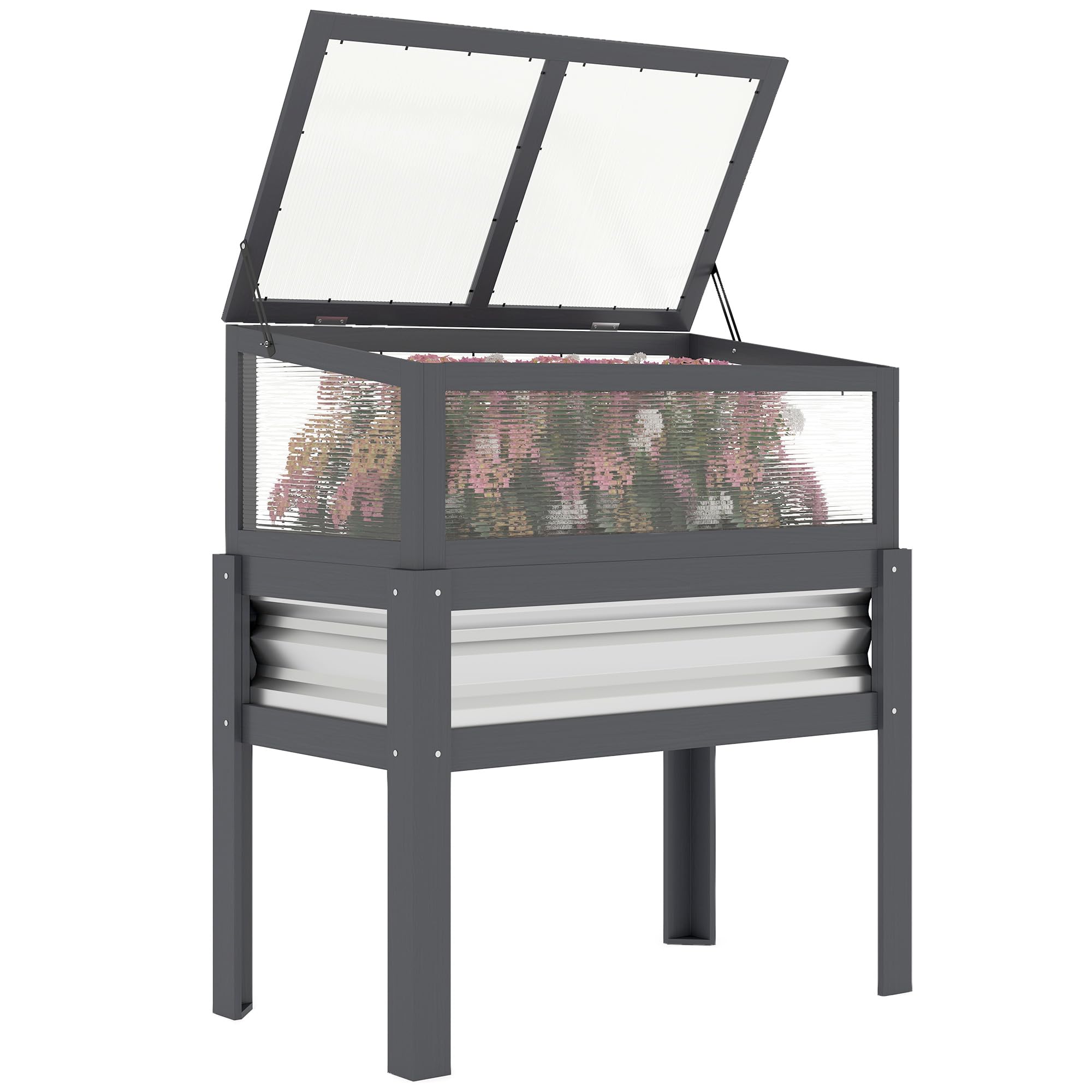 Wooden Raised Garden Bed with  - Raised Garden Bed review and price