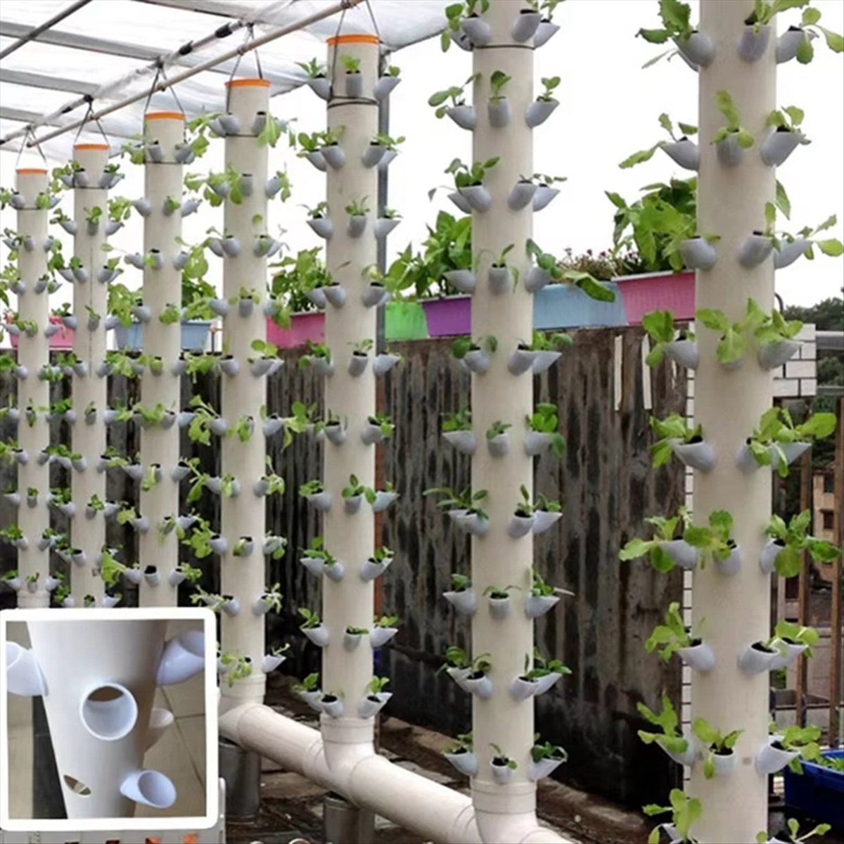 Hydroponic Vertical Tower Cont - Plant Pot review and price