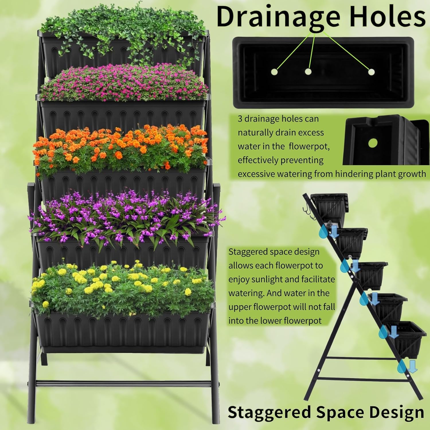 Outdoor Garden Patio Yard Vert - Vertical Planter review and price