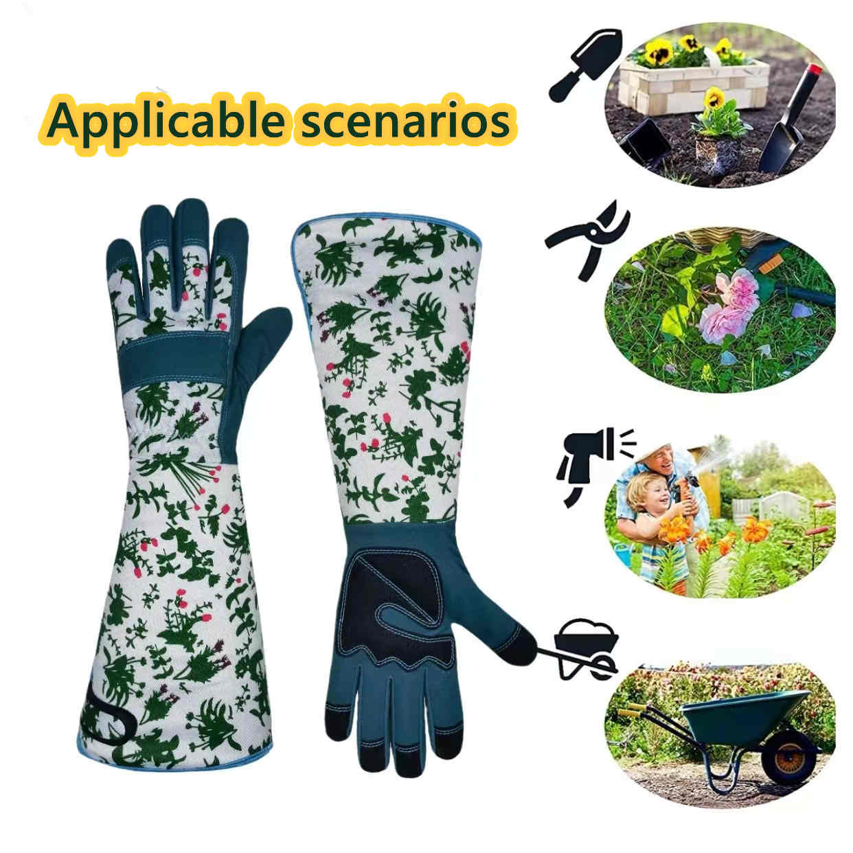 Women's Long Sleeve Gardening  - Garden Gloves review and price