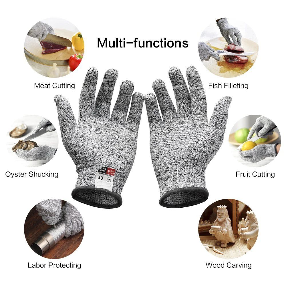 Level 5 HPPE Building Cutting  - Garden Gloves review and price