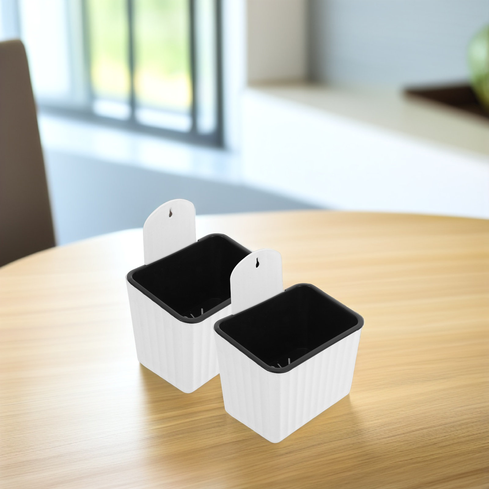 2Pcs Wall Mount Flower Pots Se - Self Watering Planter review and price