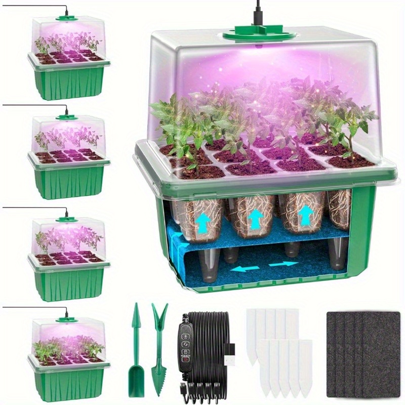 LED Grow Light Garden Plant Su - Seed Starter Tray review and price