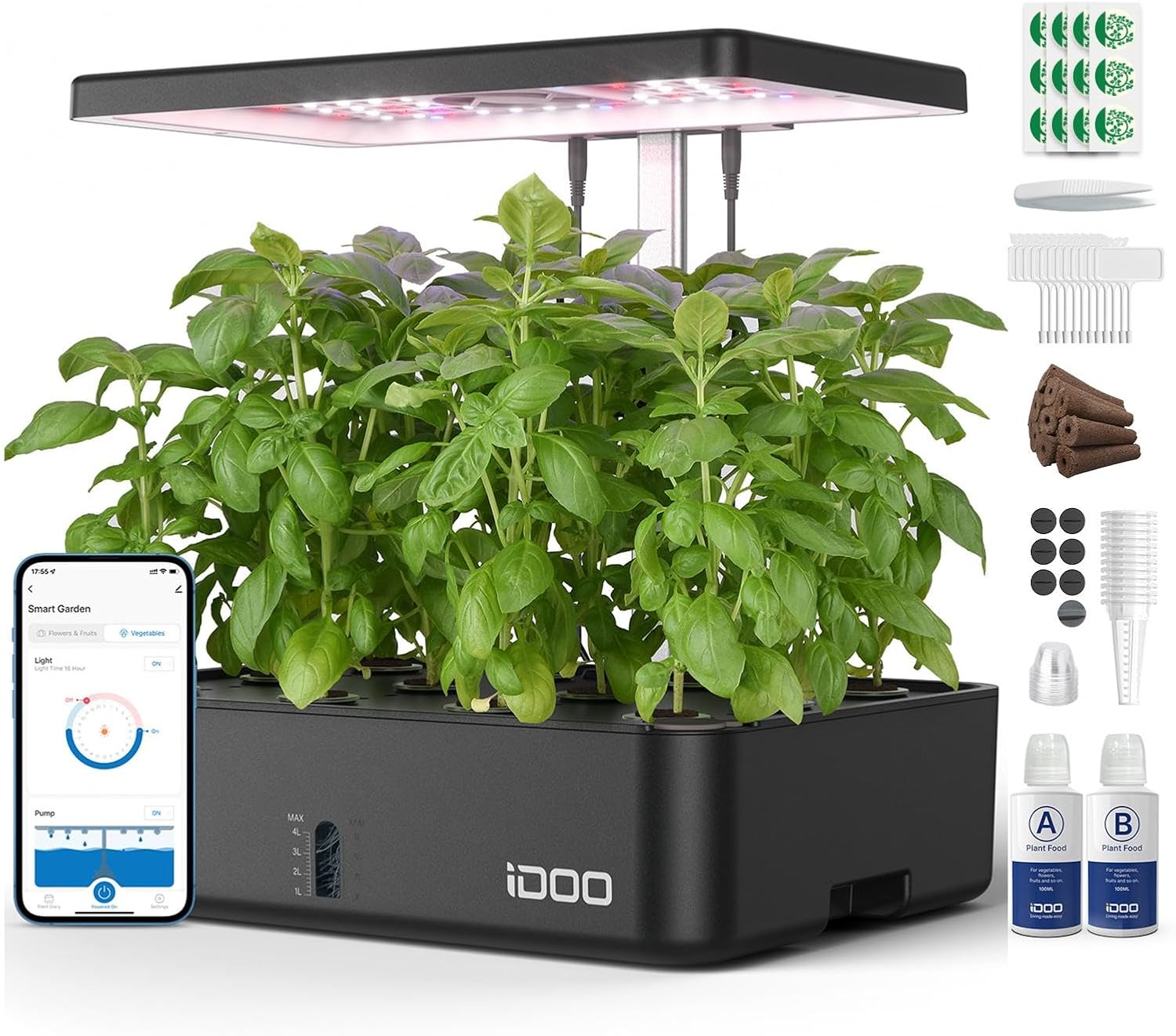 12 Pods WiFi Hydroponics Growi - Indoor Herb Garden review and price