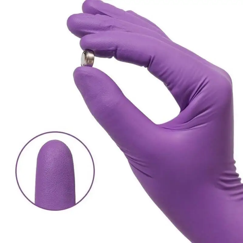 50/100PCS Violet Nitrile Glove - Garden Gloves review and price