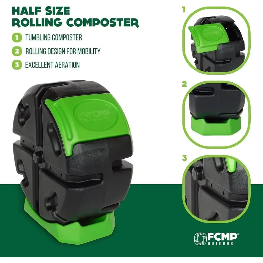 Outdoor Single Chamber Rotatin - Compost Bin review and price