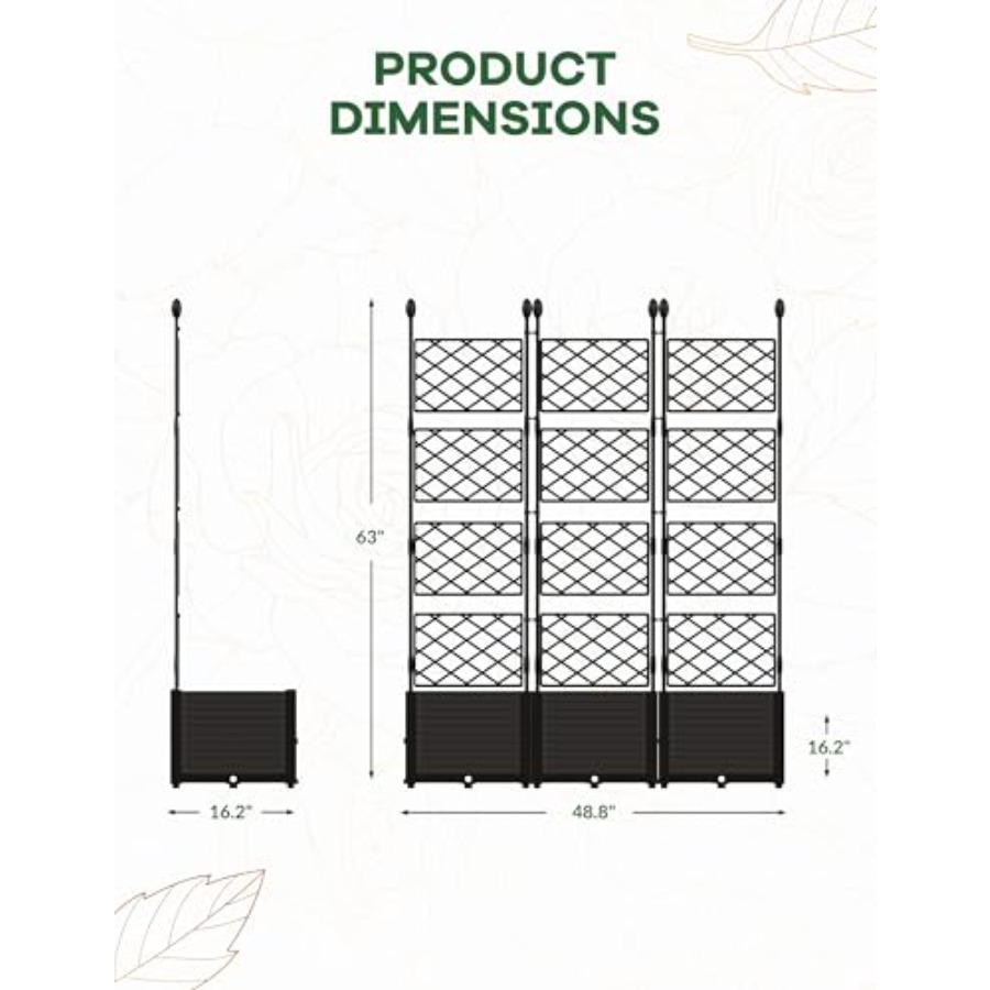 3PCS Modular Raised Garden Bed - Raised Garden Bed review and price